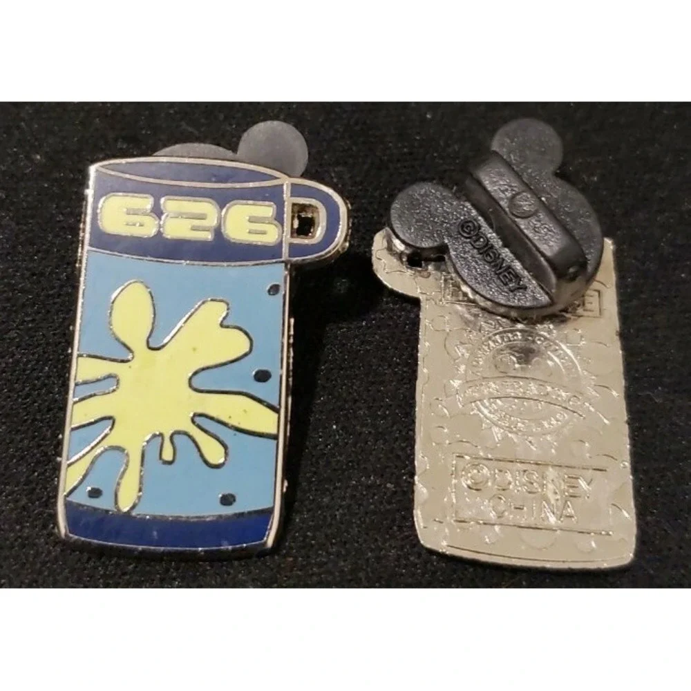 Disney Pin Stitch Lunchbox‎ Thermos Blue Alien Encounter Experiment 626 78099